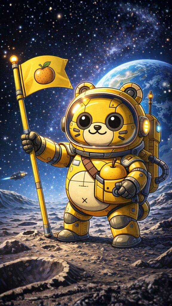 ミカタの壁紙_メカポンタ(仮)_宇宙へ行く