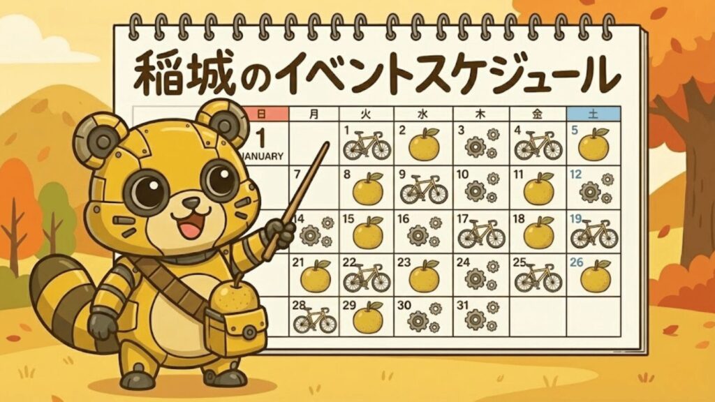 月刊稲城のミカタ_稲城のイベントスケジュール